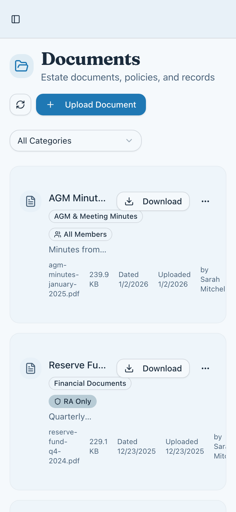 Right Documents, Right People