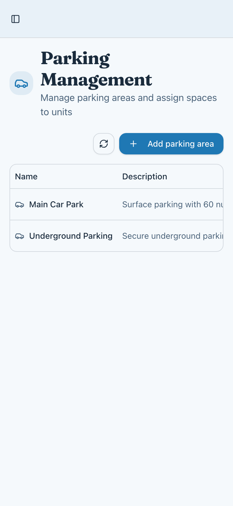 Parking Allocation